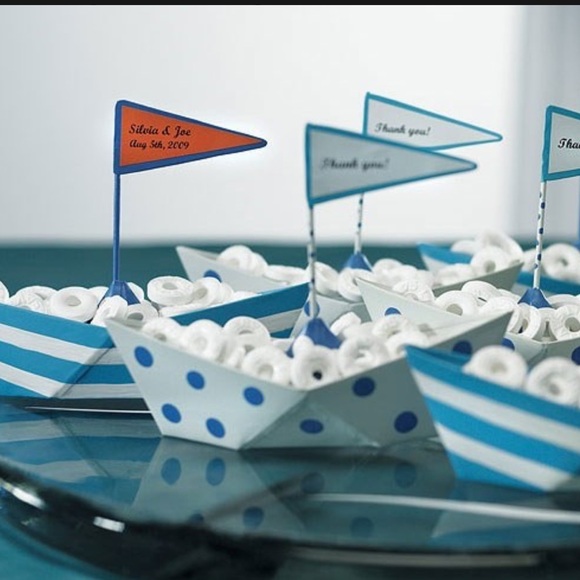 12 sailboats nautical theme party favor - Picture 8 of 8